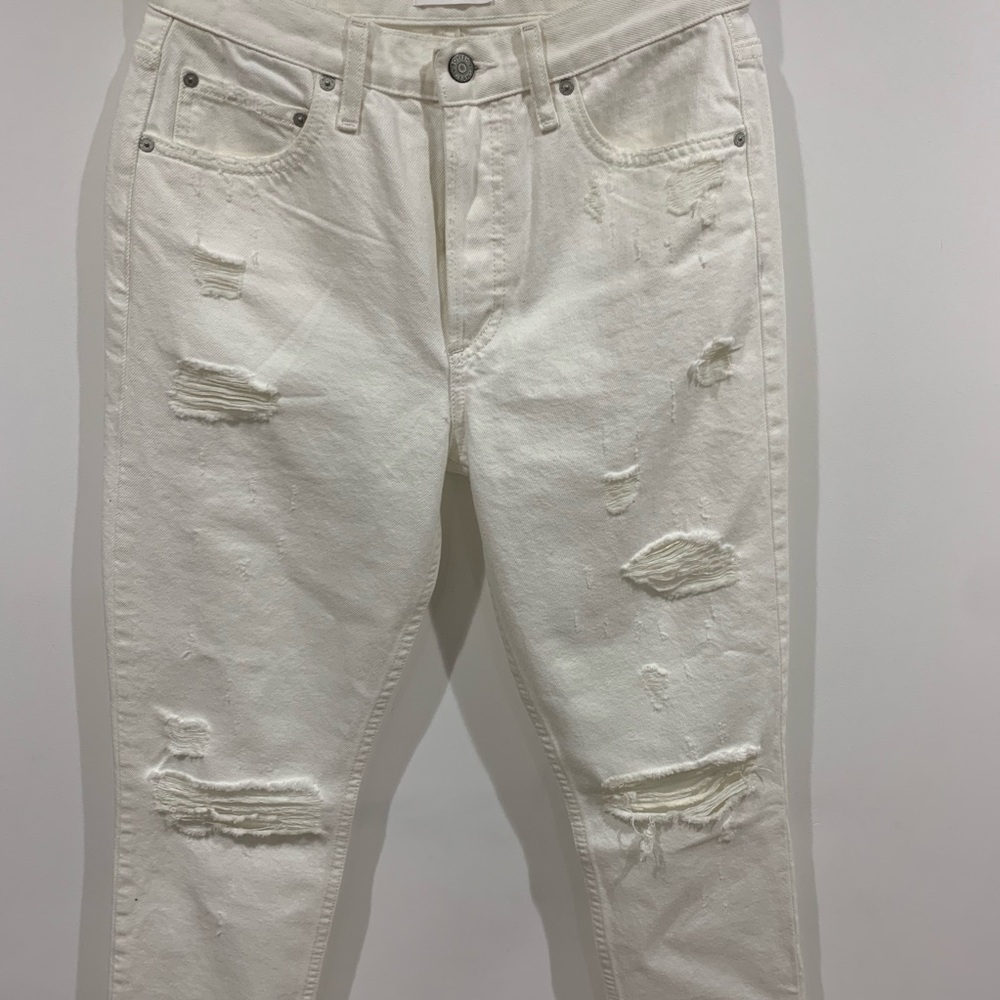Boyish High Rise Waist Distressed Jeans Sz 26 NWT - Picture 8 of 8